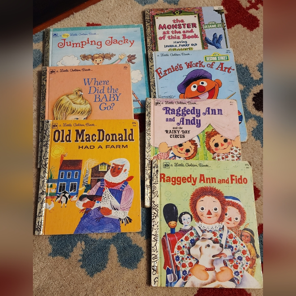 7 golden books bundle